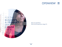 Tablet Screenshot of openviewpartners.com